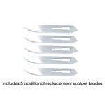 HME Knife With Replaceable Blade - Green