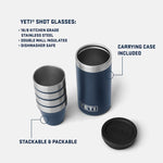 YETI Rambler Shot Glasses With Case