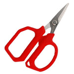 Eagle Claw Premium Braided Line Scissors Red/Gray