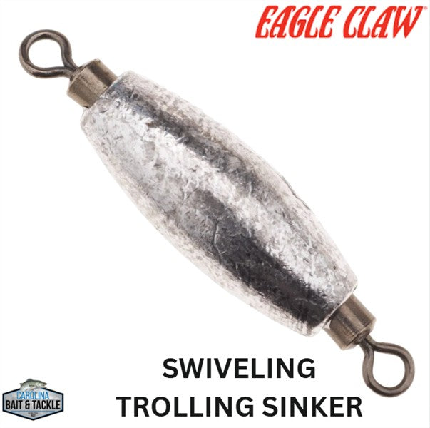 Eagle Claw SWIVELING TROLLING SINKER
