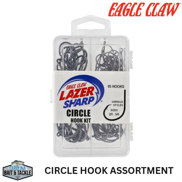 Eagle Claw CIRCLE HOOK ASSORTMENT 85PK