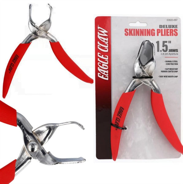 Eagle Claw DELUXE SKINNING PLIERS-1-1/2" JAWS 1PK