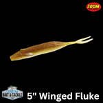 Zoom Winged Fluke 5'' 6Pk