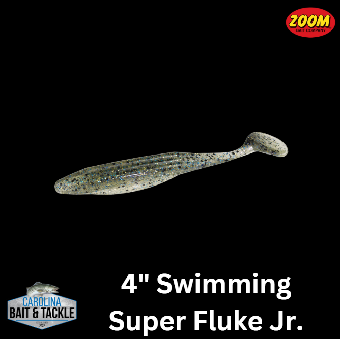 Zoom Swimmin' Super Fluke Jr. 4" 10Pk