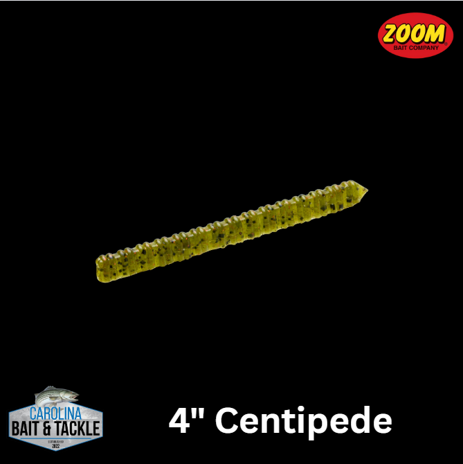 centipede fishing lure Zoom Centipede Watermelon Red; 4 in