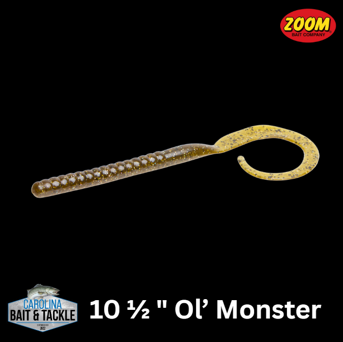 Zoom Ol' Monster Worm 10 1/2" 9Pk