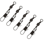 Eagle Claw BARREL SWIVEL w/ INTERLOCK SNAP