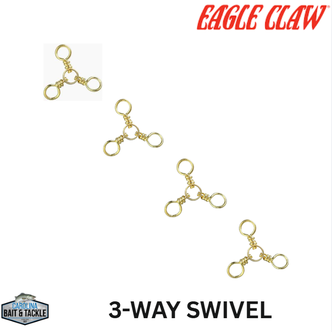 Eagle Claw 3-WAY SWIVEL