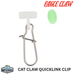 Eagle Claw Cat Claw Sinker Slide With Glow Beads