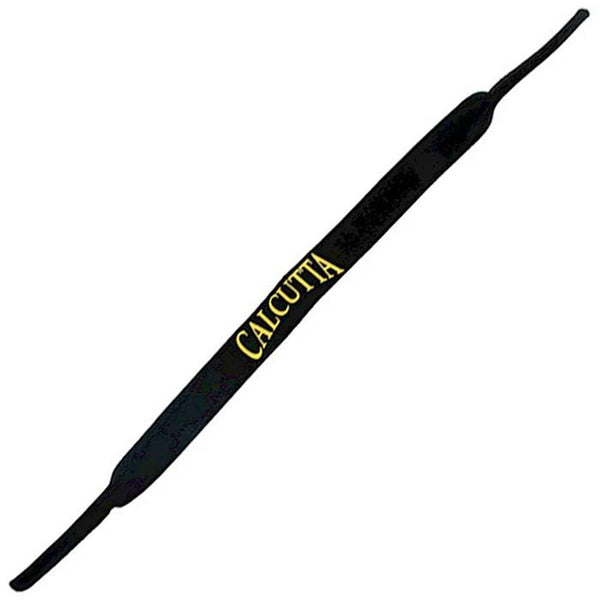 Calcutta CEREM403B Eyewear Retainer Neoprene Black Yellow Letter