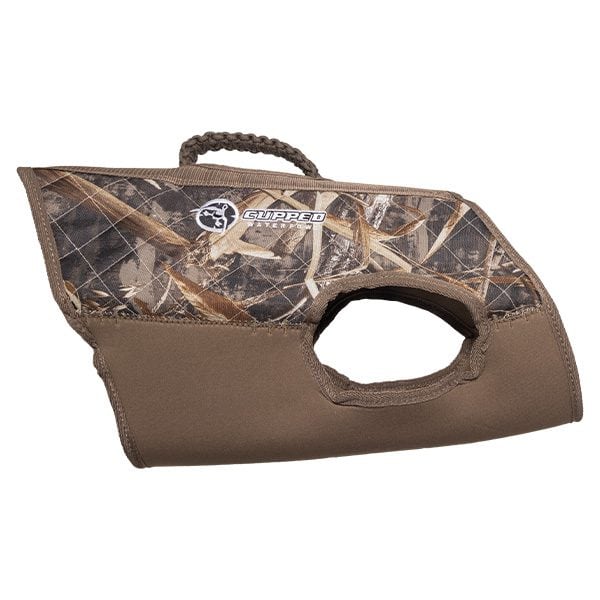 Cupped Waterfowl XL Neoprene Dog Vest Realtree Max-7