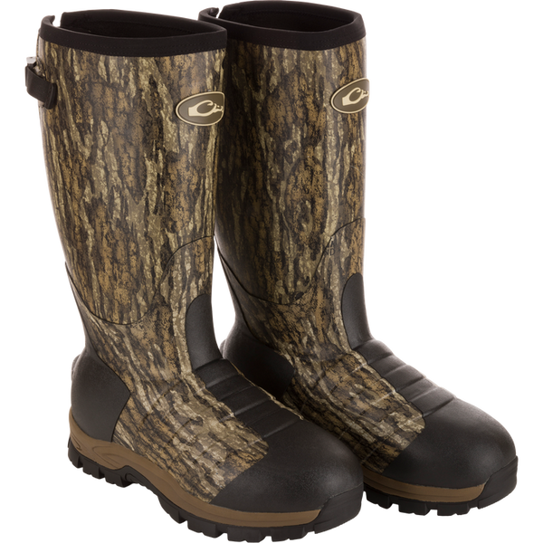 Drake EST Uninsulated 16In. Hybrid Mudder 3.0 Old School Boot