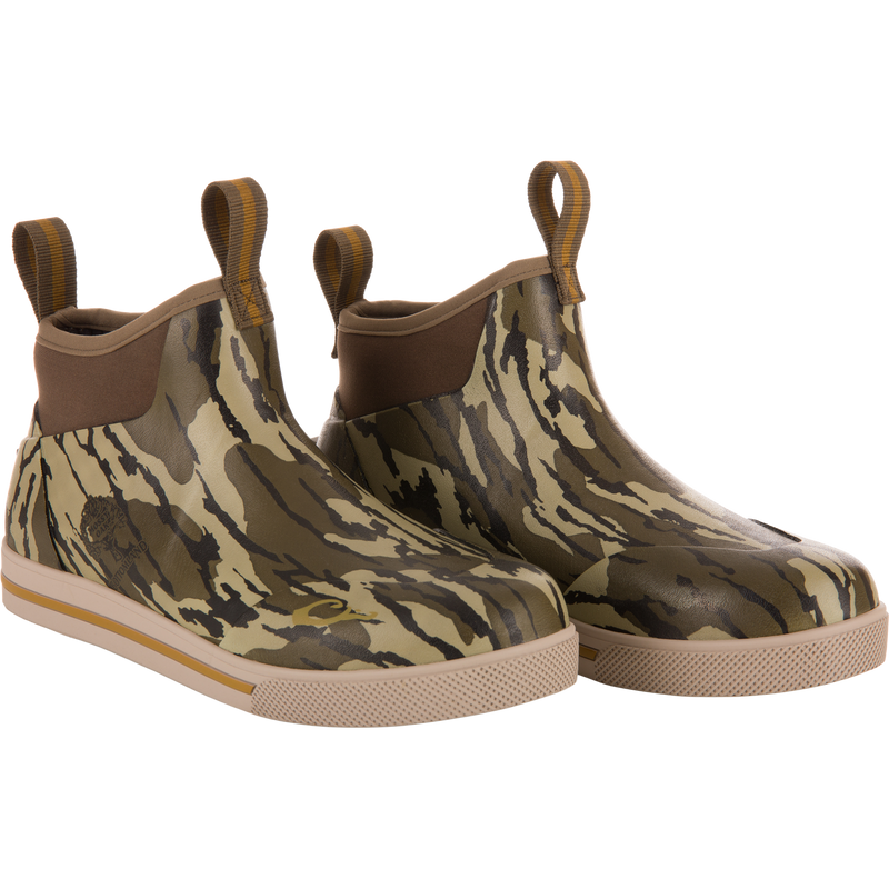 Drake Camp Deck Boot Mossy Oak Original Bottomland