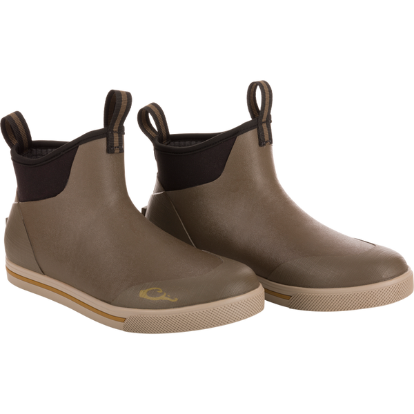 Drake Camp Deck Boot Mud Brown