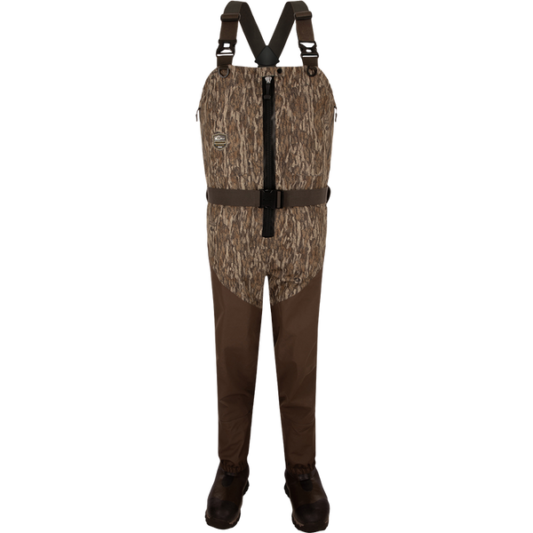 Drake Guardian Elite HND front-zip wader Bottomland — CSO