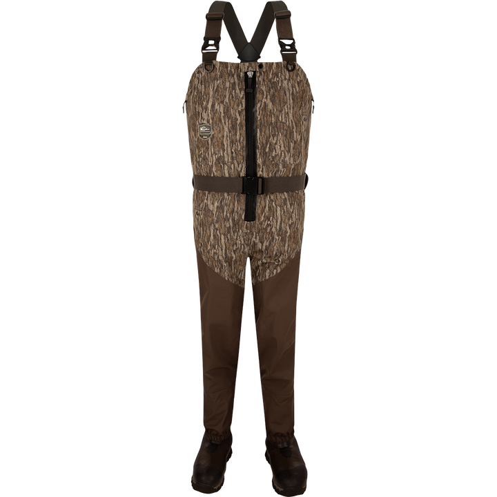 Drake Guardian Elite HND front-zip wader Bottomland — CSO