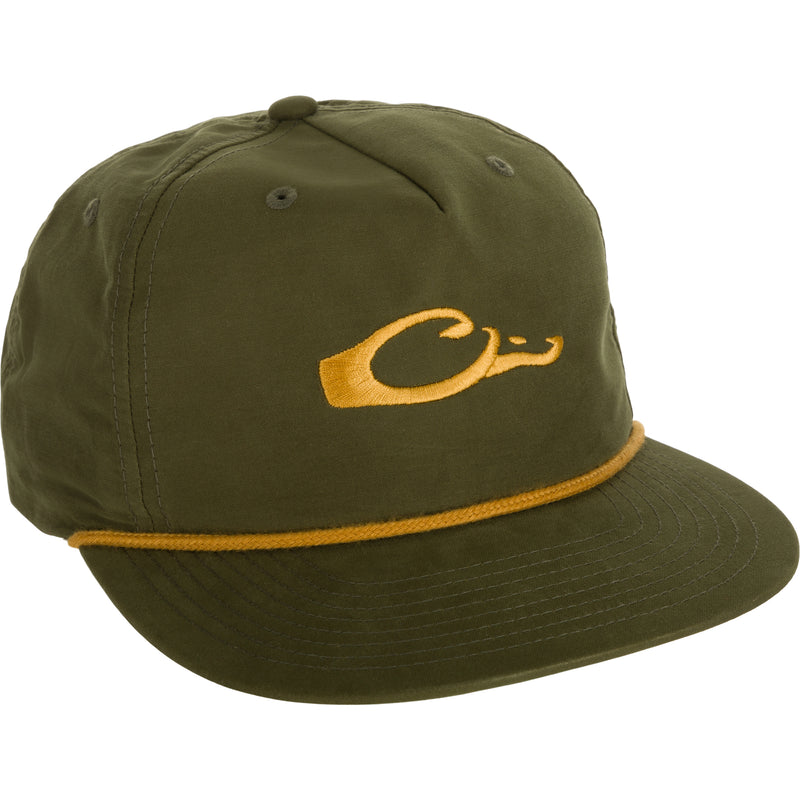 Drake Logo Rope Cap Loden-Gold OSFM