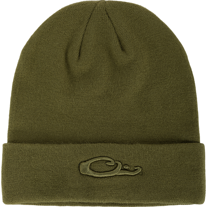 Drake LST Rib Knit Stocking Olive OSFM