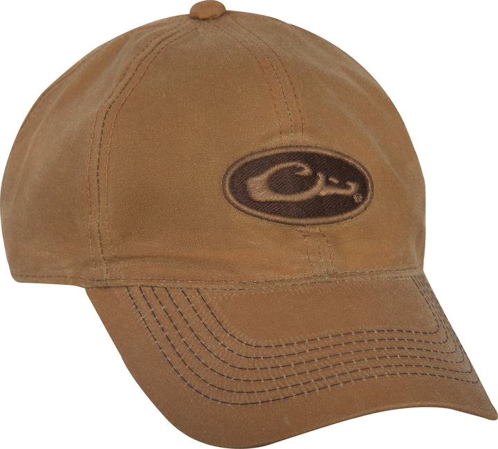 Drake 8 Oz Waxed Canvas Cap Tan OSFM