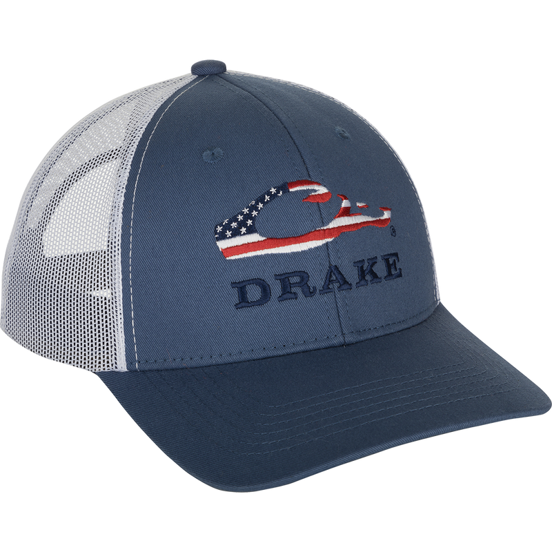 Drake Americana Cap Med Blue OSFM