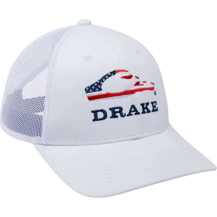 Drake Americana Cap White OSFM