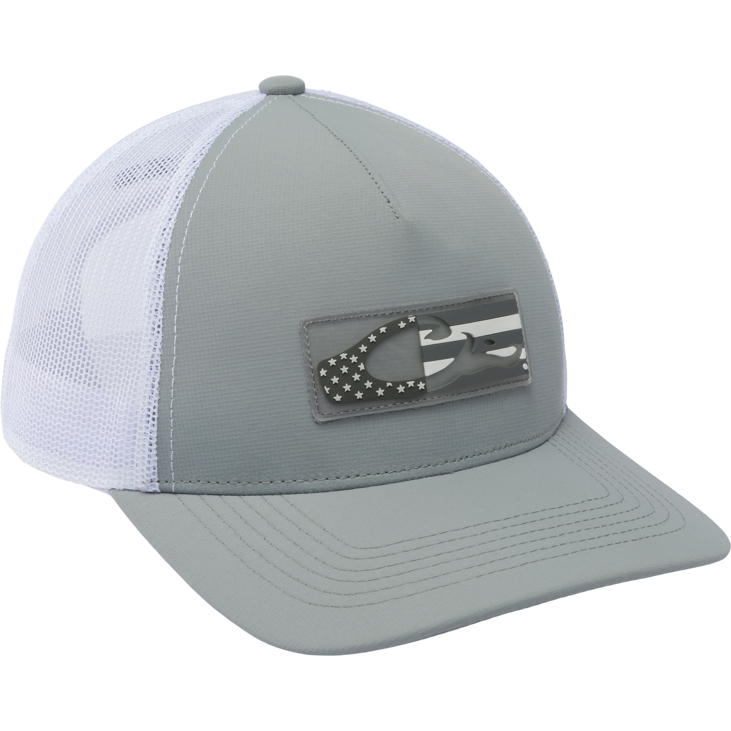 Drake Drake Americana Flag Mesh Back Cap Light Grey-White OSFM