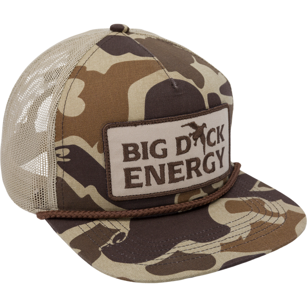 Drake Big Duck Energy Mesh Back Rope Cap Old School OSFM