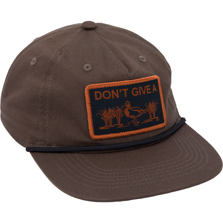 Drake Don’T Give A Duck Rope Cap Brown OSFM