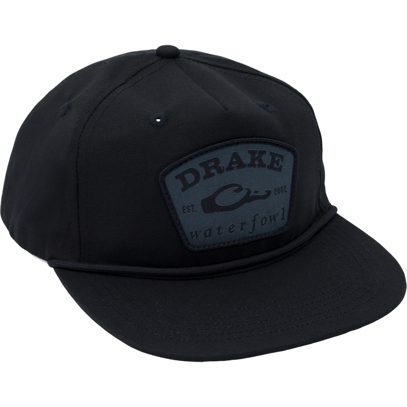 Drake X Lost Hat Drake Patch Goat Rope Cap Blackout-Black OSFM