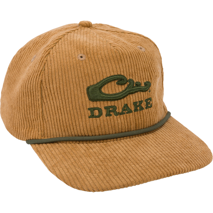 Drake X Lost Hat 3D EMB Goat Rope Cord Cap Rust-Olive OSFM