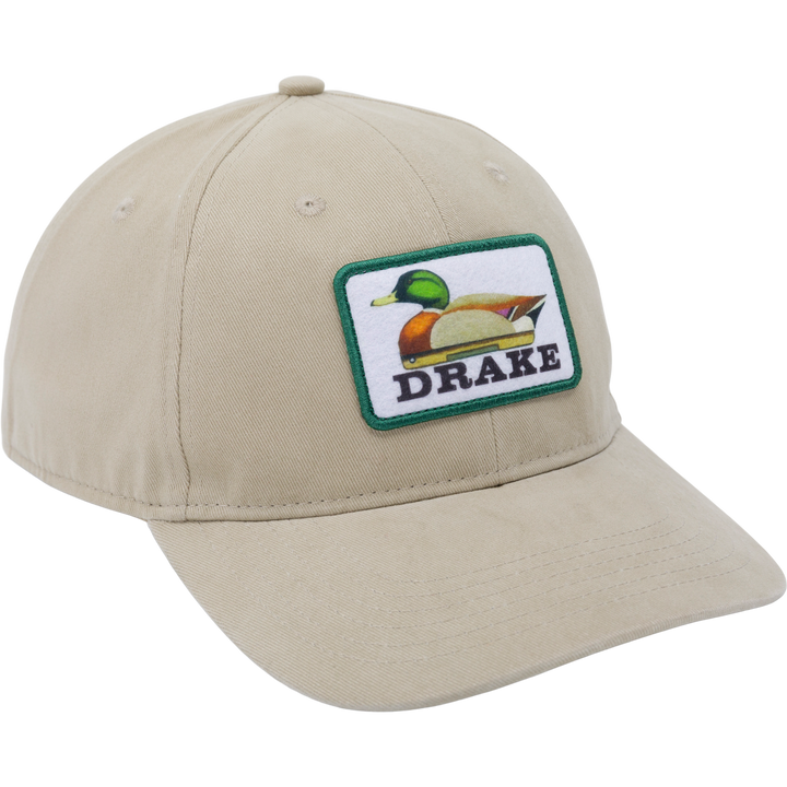 Drake Decoy Dad Cap Khaki OSFM