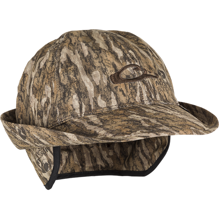 Drake Gore Tex Jones Hat Mossy Oak Bottomland