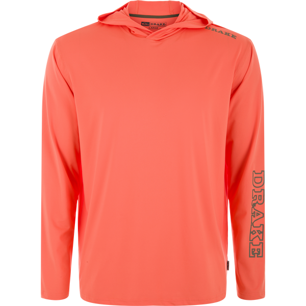 Drake Drake Lakeshore Performance LS Hoodie Coral Quartz
