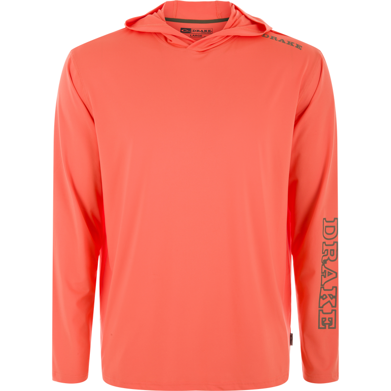 Drake Drake Lakeshore Performance LS Hoodie Coral Quartz
