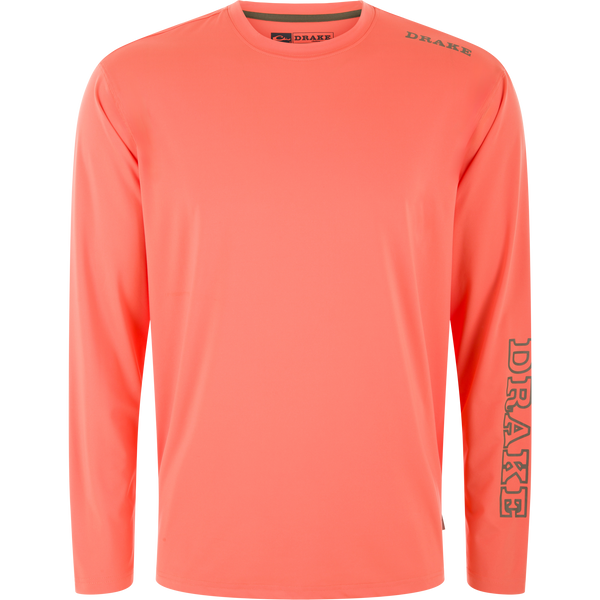 Drake Drake Lakeshore Performance LS Crew Coral Quartz