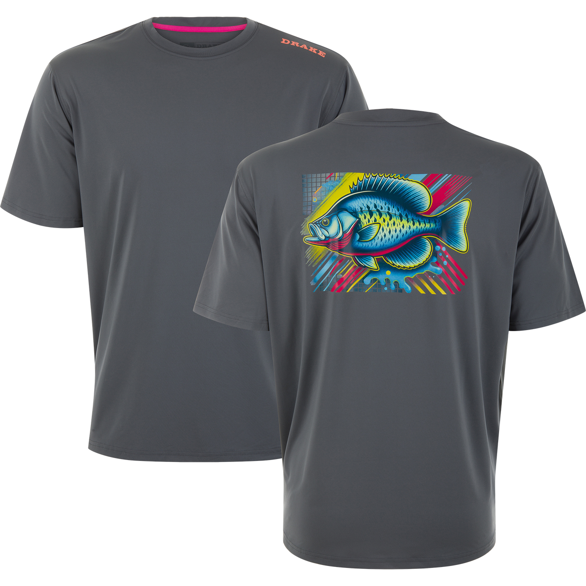 Drake Drake Lakeshore Performance SS Crew Iron Gate Crappie