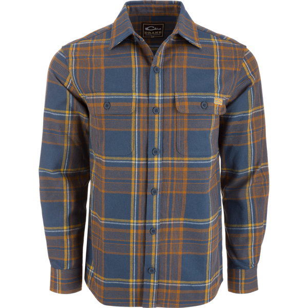 Drake The Campfire Flannel Shirt Monks Robe