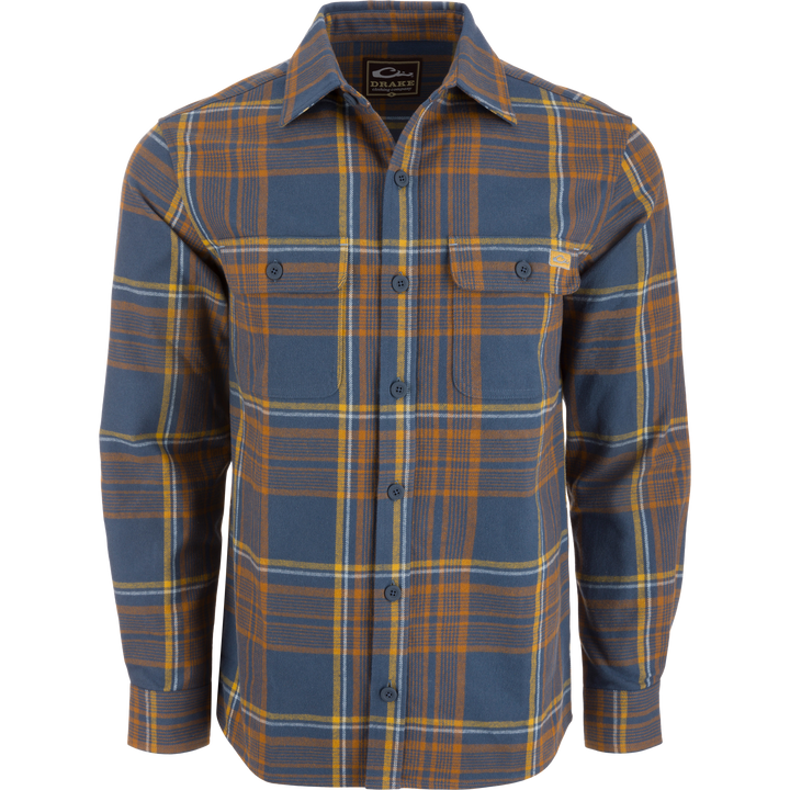 Drake The Campfire Flannel Shirt Monks Robe