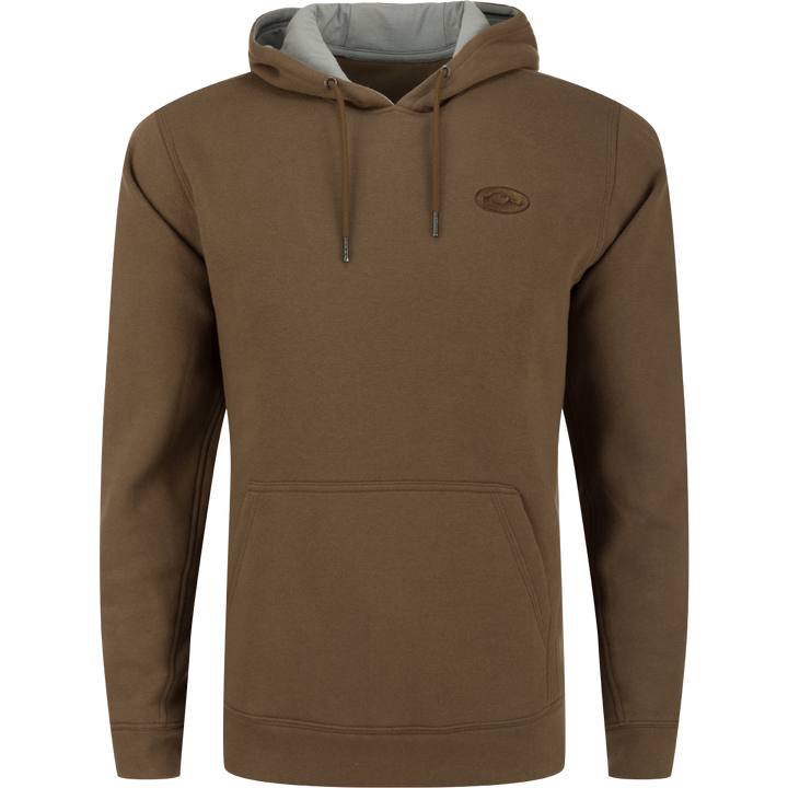 Drake Three End Hoodie Chocolate Chip 3Xlarge