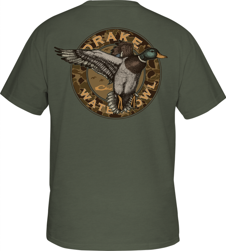 Drake Circle Mallard T SS Kalamata Light Heather