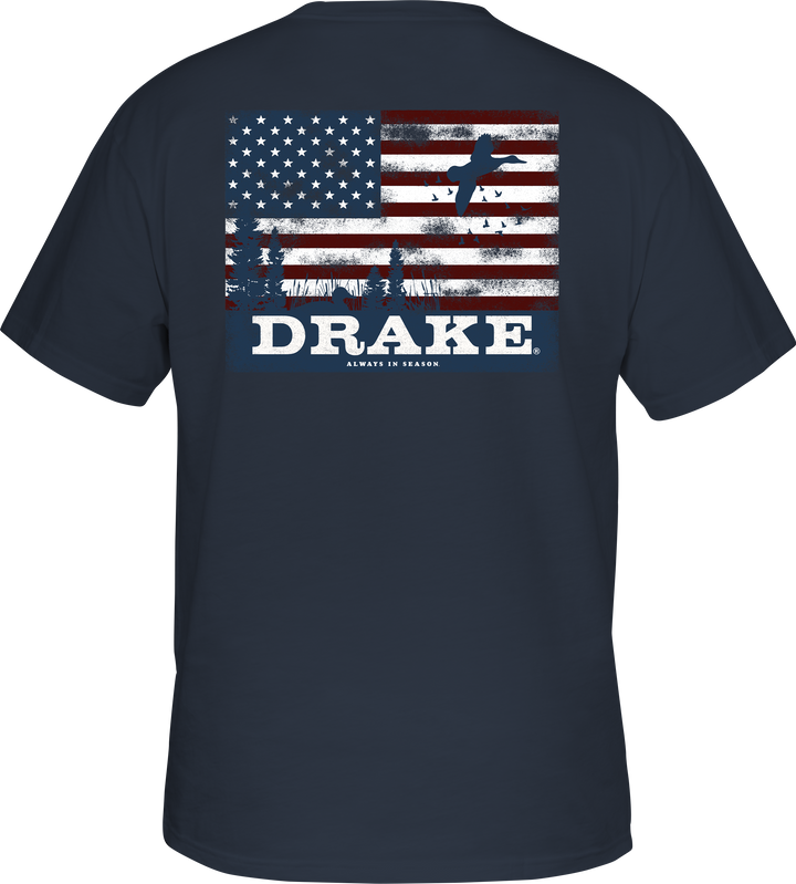 Drake Americana Scenic T SS Vintage Indigo