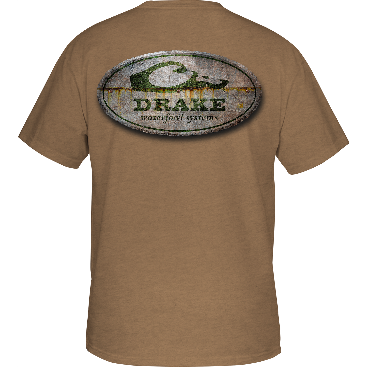 Drake Metal Sign T SS Golden Pecan Light Heather