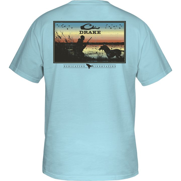 Drake Dedication Innovation Cotton T SS Cameo Blue