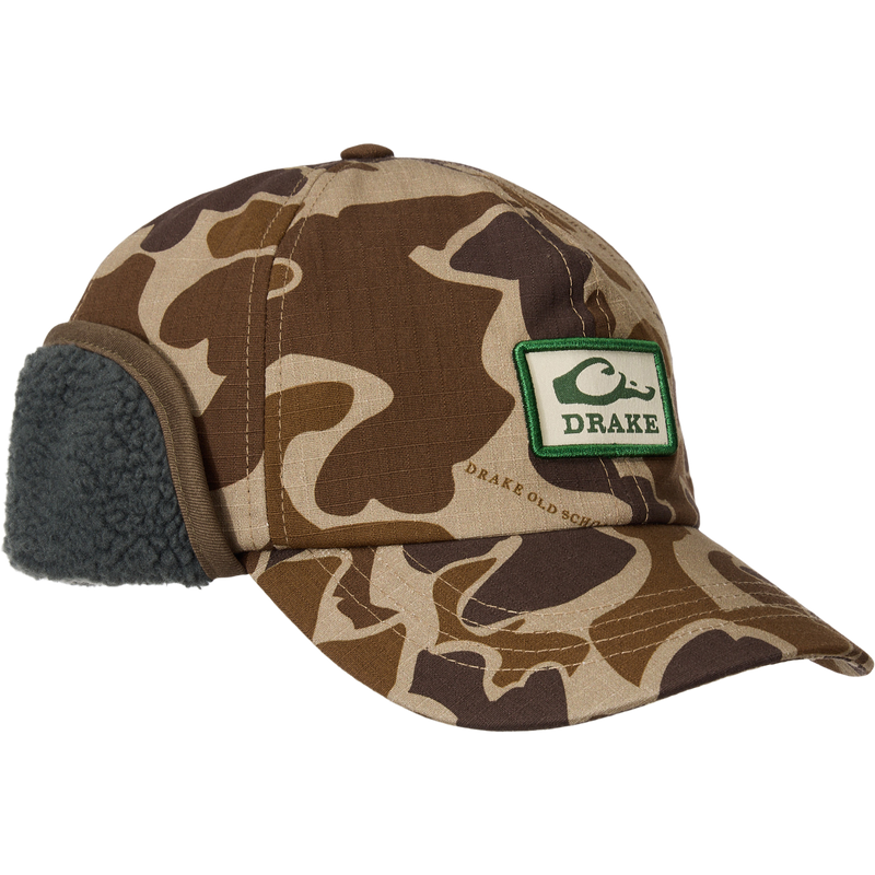 Drake MST Flap Cap Old School OSFM