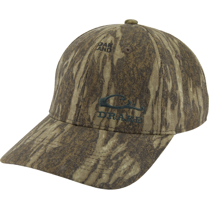 Drake Side Logo Cap Bottomland OSFM