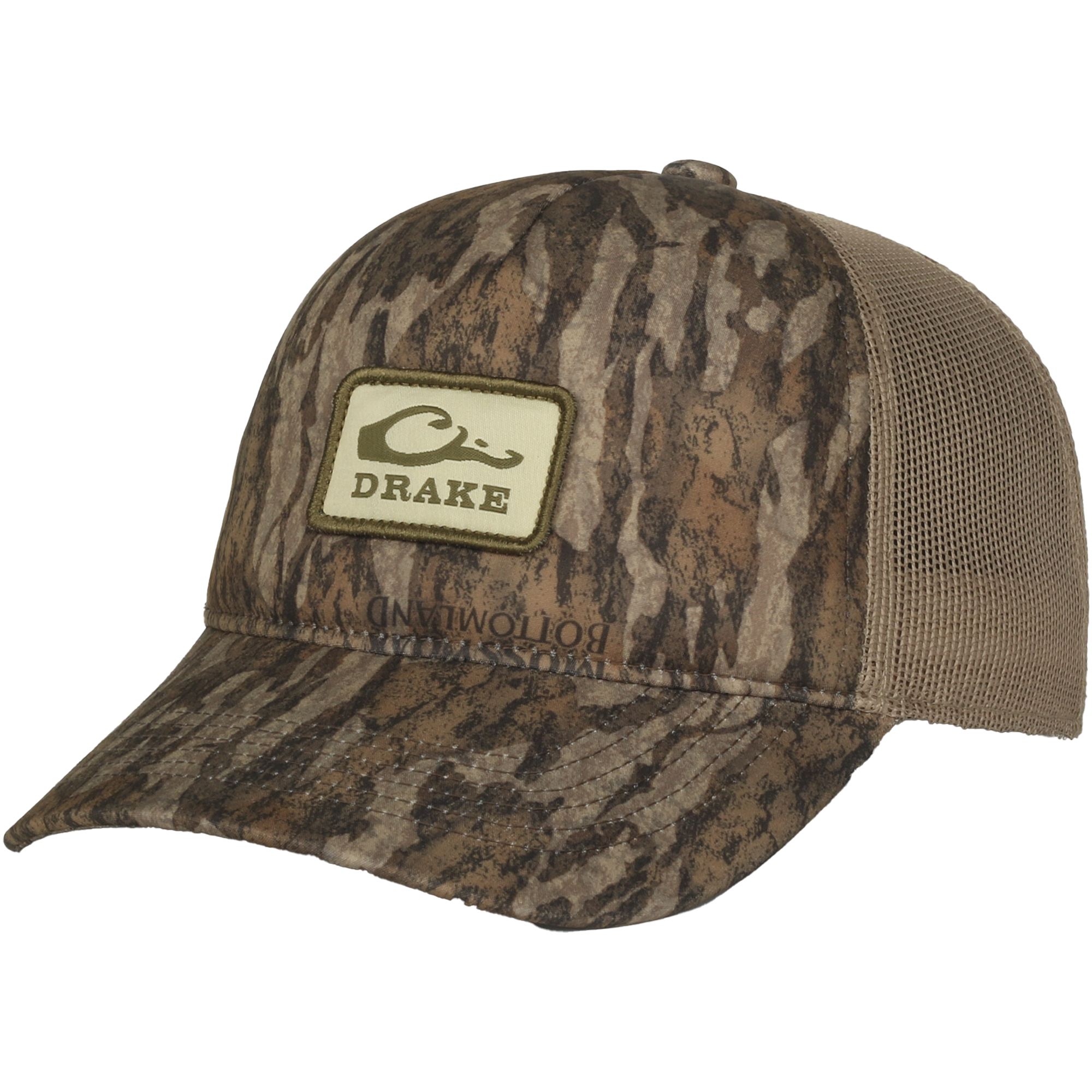 Drake Foam Trucker Logo Cap Bottomland OSFM