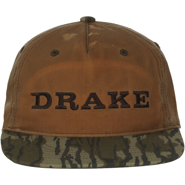 Drake Waxed Flatbill Ball Cap Original Bottomland OSFM