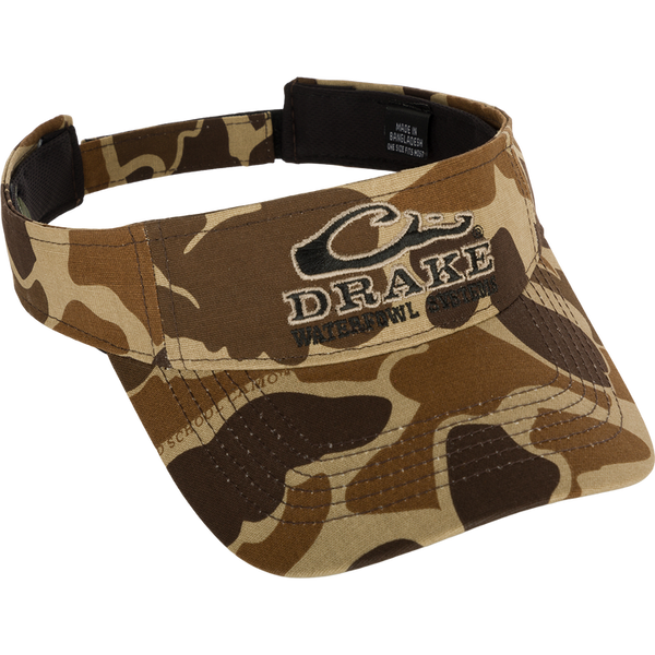 Drake Logo Visor Old School OSFM