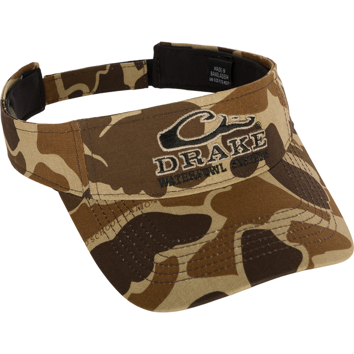 Drake Logo Visor Old School OSFM
