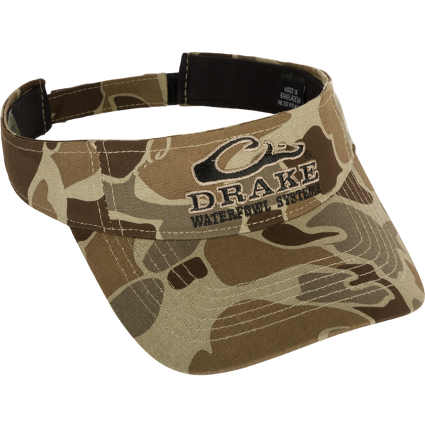 Drake Logo Visor Old School Timber OSFM